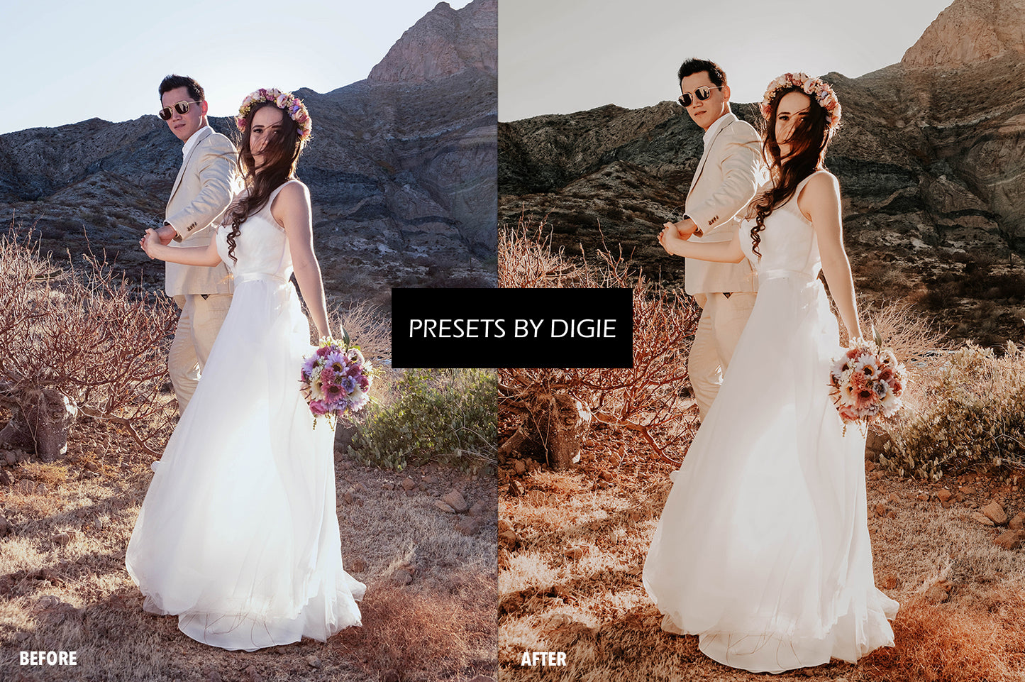 10 TERRACOTTA WEDDING LIGHTROOM MOBILE & DESKTOP PRESETS