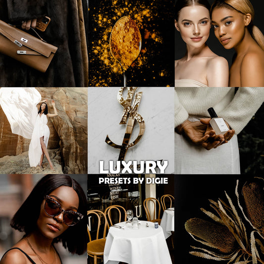 10 LUXURY LIGHTROOM MOBILE & DESKTOP PRESETS