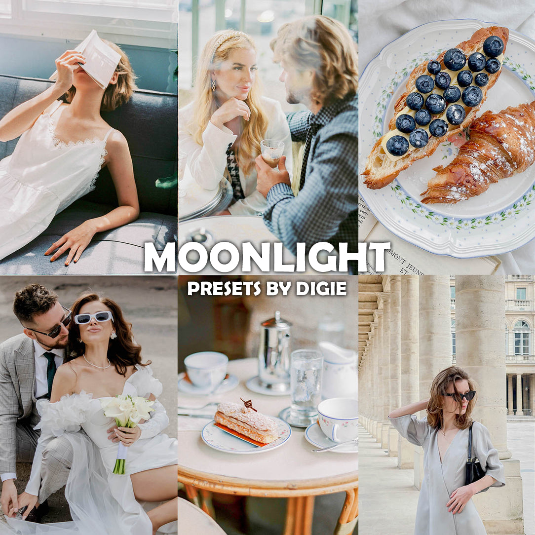 10 MOONLIGHT LIGHTROOM MOBILE & DESKTOP PRESETS