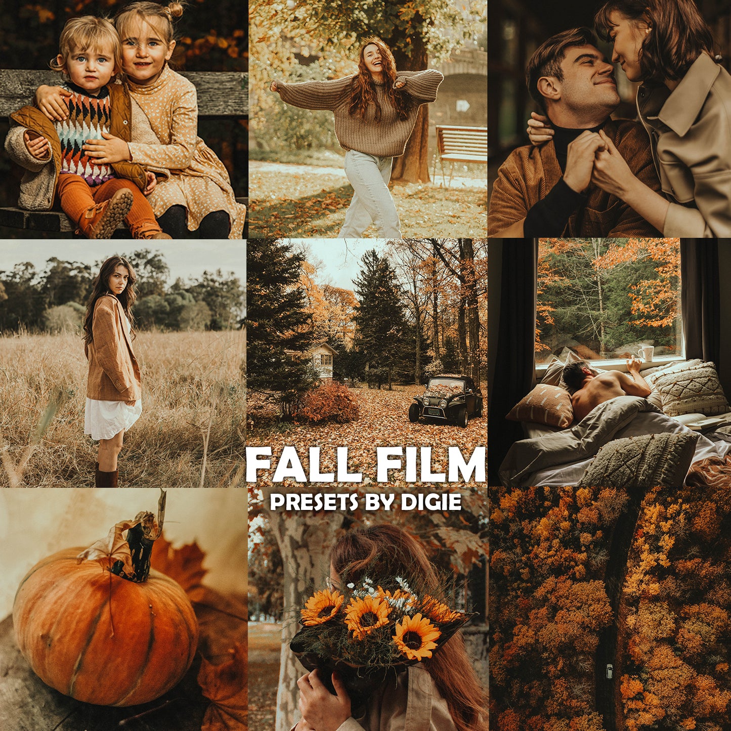 10 FALL FILM LIGHTROOM MOBILE & DESKTOP PRESETS