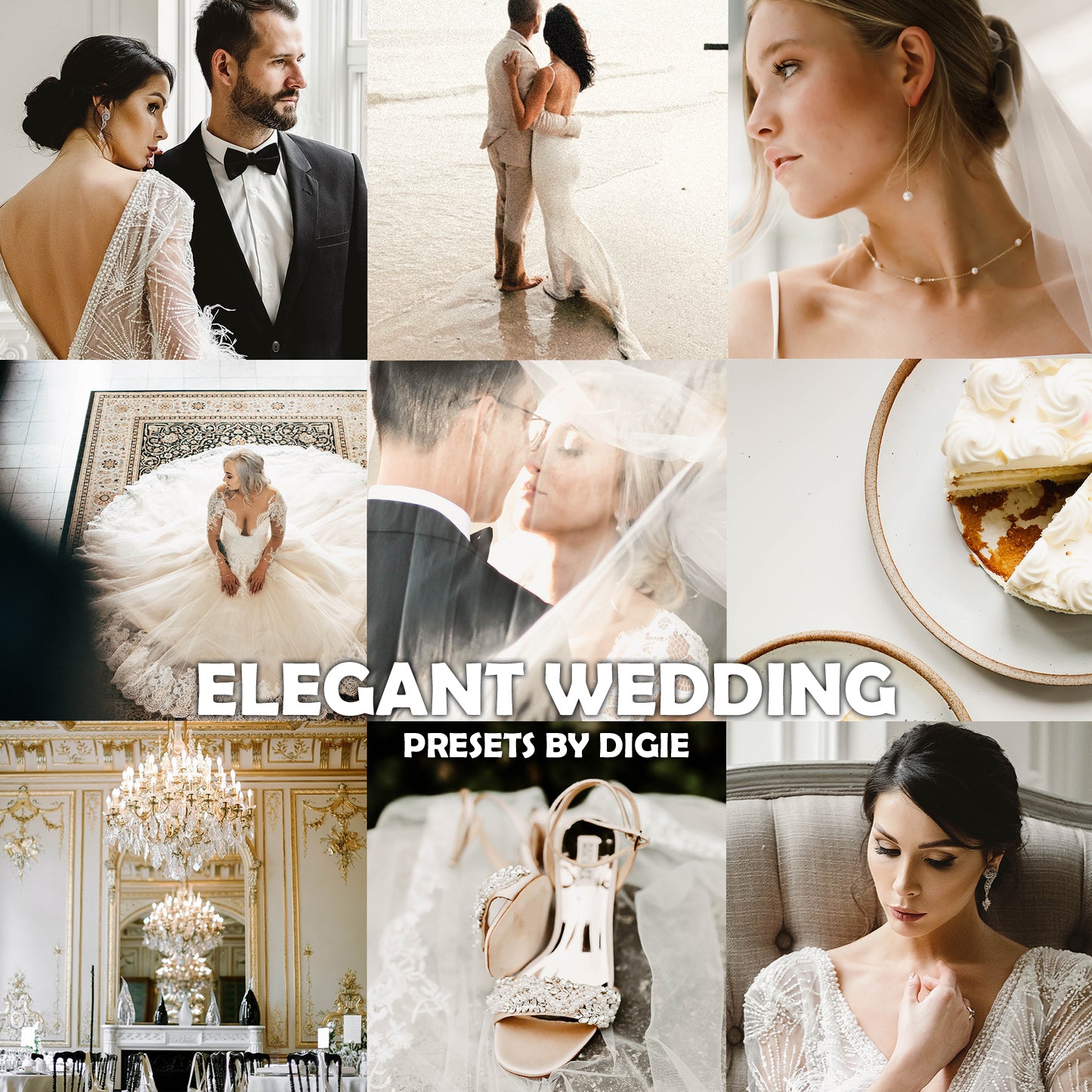 10 ELEGANT WEDDING LIGHTROOM MOBILE & DESKTOP PRESETS