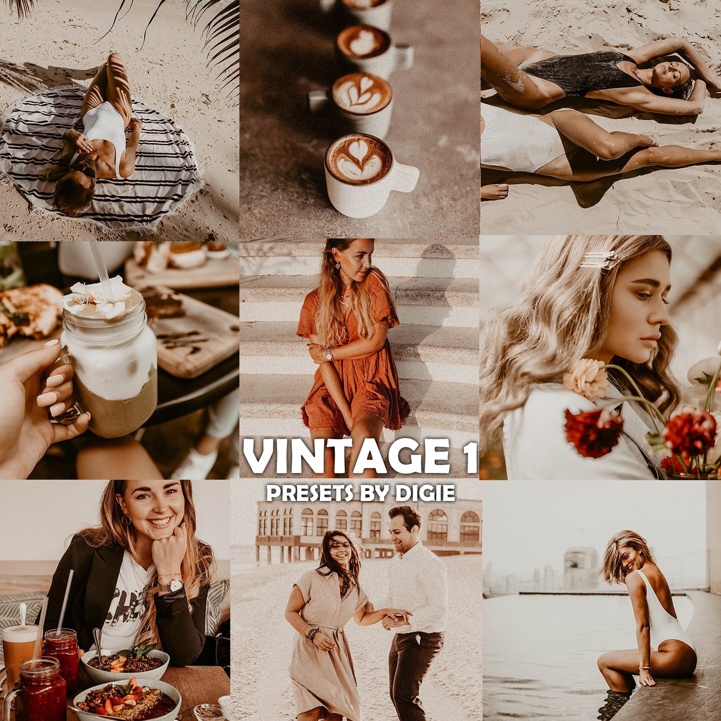 10 VINTAGE1 LIGHTROOM MOBILE & DESKTOP PRESETS