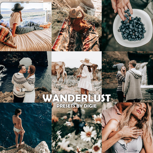 10 WANDERLUST LIGHTROOM PRESETS