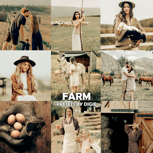 10 FARM LIGHTROOM MOBILE & DESKTOP PRESETS