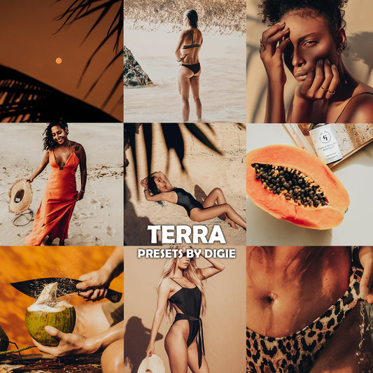 10 TERRACOTTA LIGHTROOM MOBILE & DESKTOP PRESETS