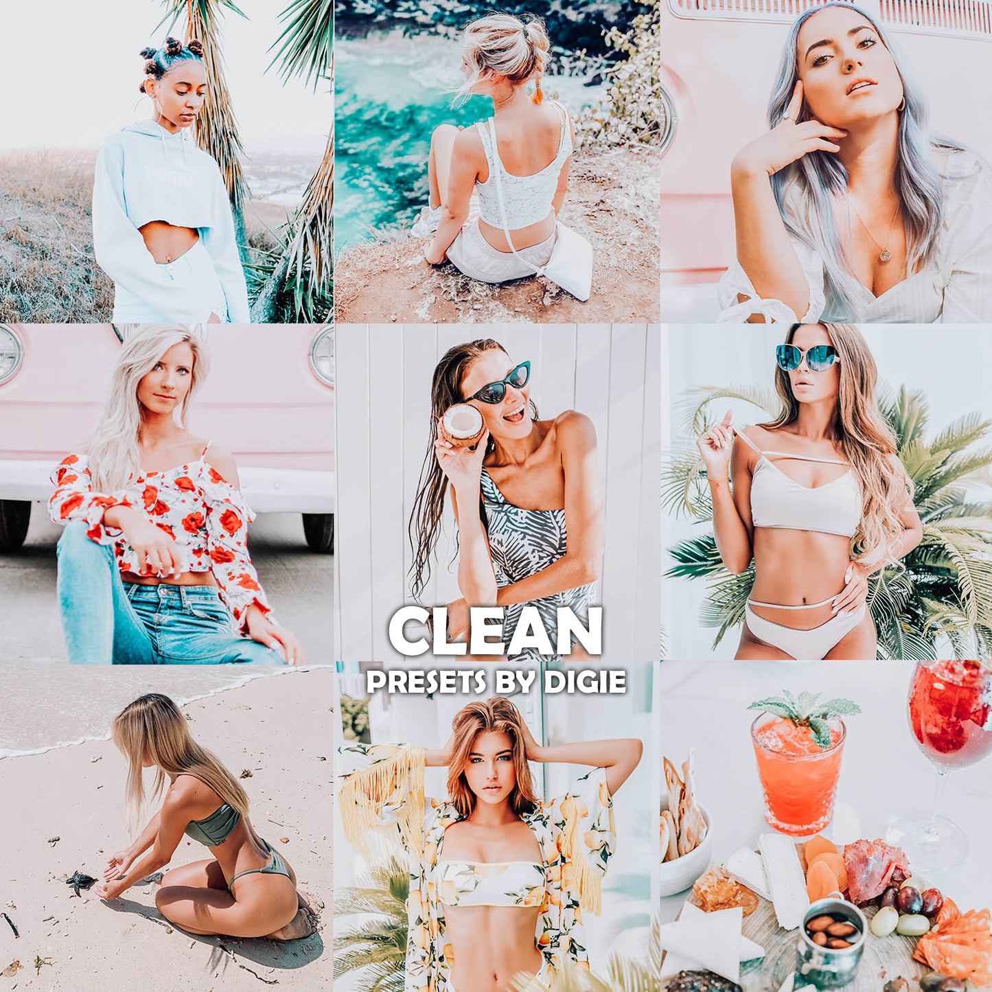 12 CLEAN LIGHTROOM MOBILE & DESKTOP PRESETS