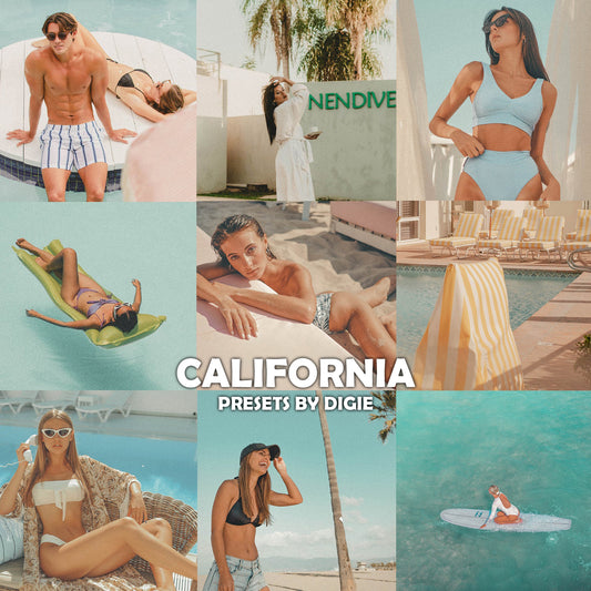 10 CALIFORNIA LIGHTROOM MOBILE & DESKTOP PRESETS