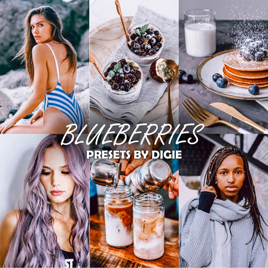 10 BLUEBERRIES LIGHTROOM MOBILE & DESKTOP PRESETS