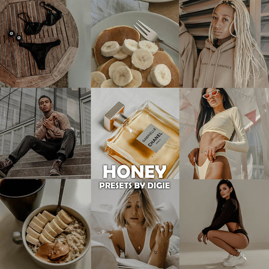 10 HONEY LIGHTROOM PRESETS