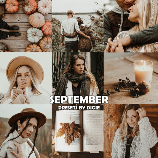 10 SEPTEMBER LIGHTROOM MOBILE & DESKTOP PRESETS