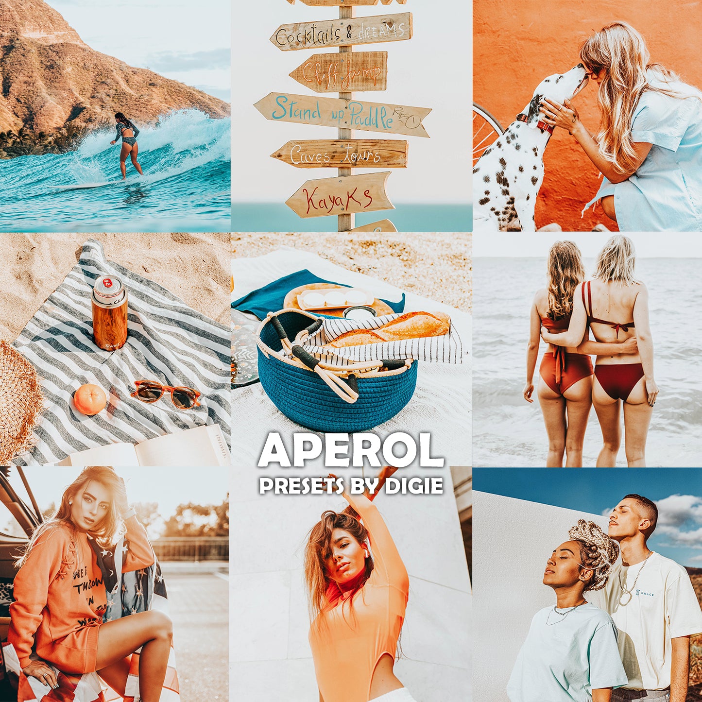 10 APEROL SPRITZ LIGHTROOM MOBILE & DESKTOP PRESETS