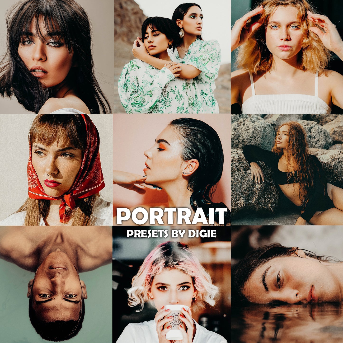 10 PORTRAIT LIGHTROOM MOBILE & DESKTOP PRESETS