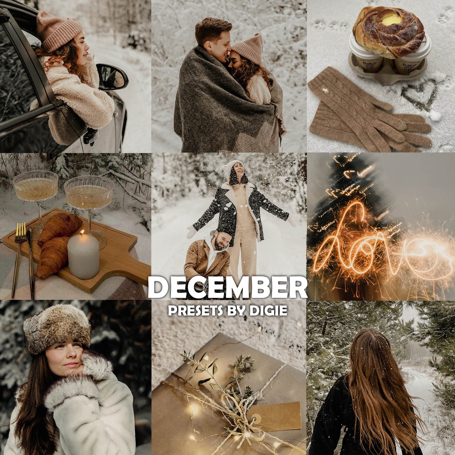 10 DECEMBER LIGHTROOM MOBILE & DESKTOP PRESETS