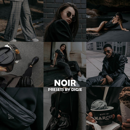 15 NOIR LIGHTROOM MOBILE & DESKTOP PRESETS