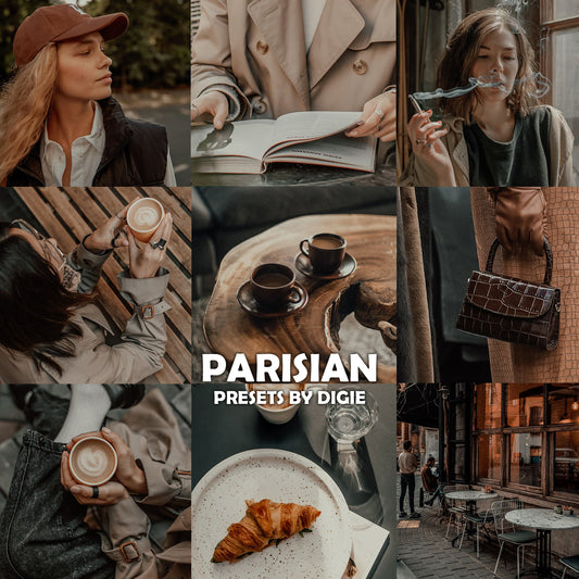 10 PARISIAN LIGHTROOM MOBILE & DESKTOP PRESETS