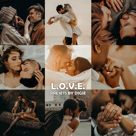 10 LOVE LIGHTROOM MOBILE & DESKTOP PRESETS