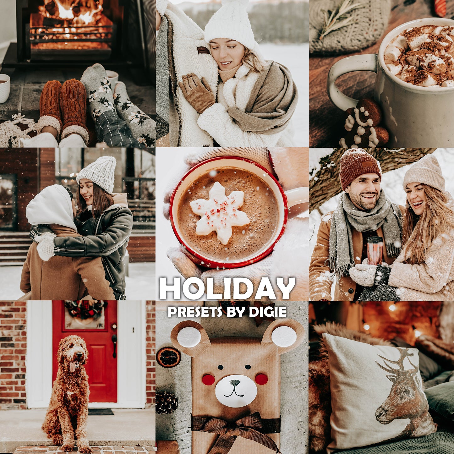 10 HOLIDAY LIGHTROOM MOBILE & DESKTOP PRESETS