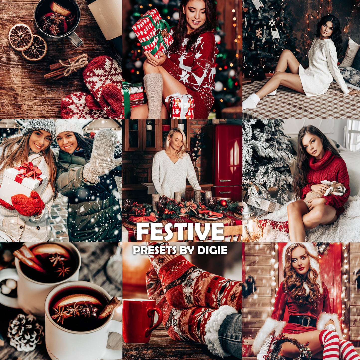 12 FESTIVE LIGHTROOM PRESETS