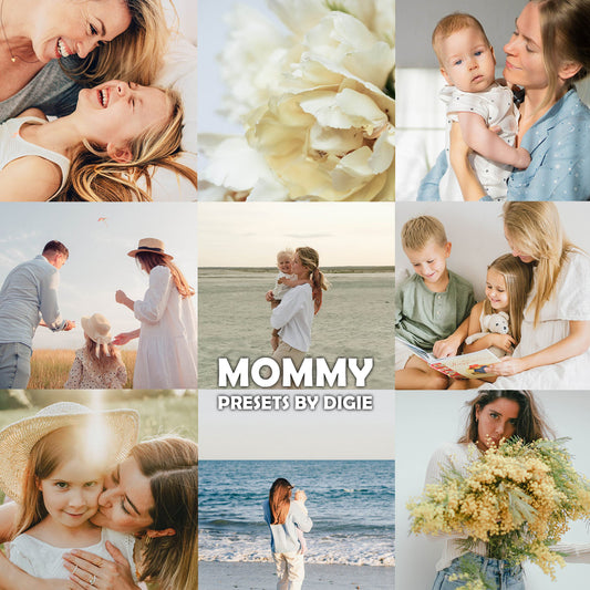 10 MOMMY LIGHTROOM MOBILE & DESKTOP PRESETS