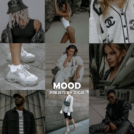 12 MOOD LIGHTROOM MOBILE & DESKTOP PRESETS