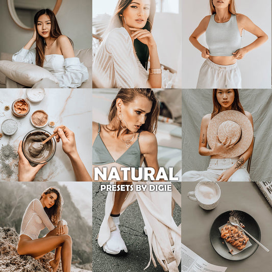 15 NATURAL LIGHTROOM MOBILE & DESKTOP PRESETS