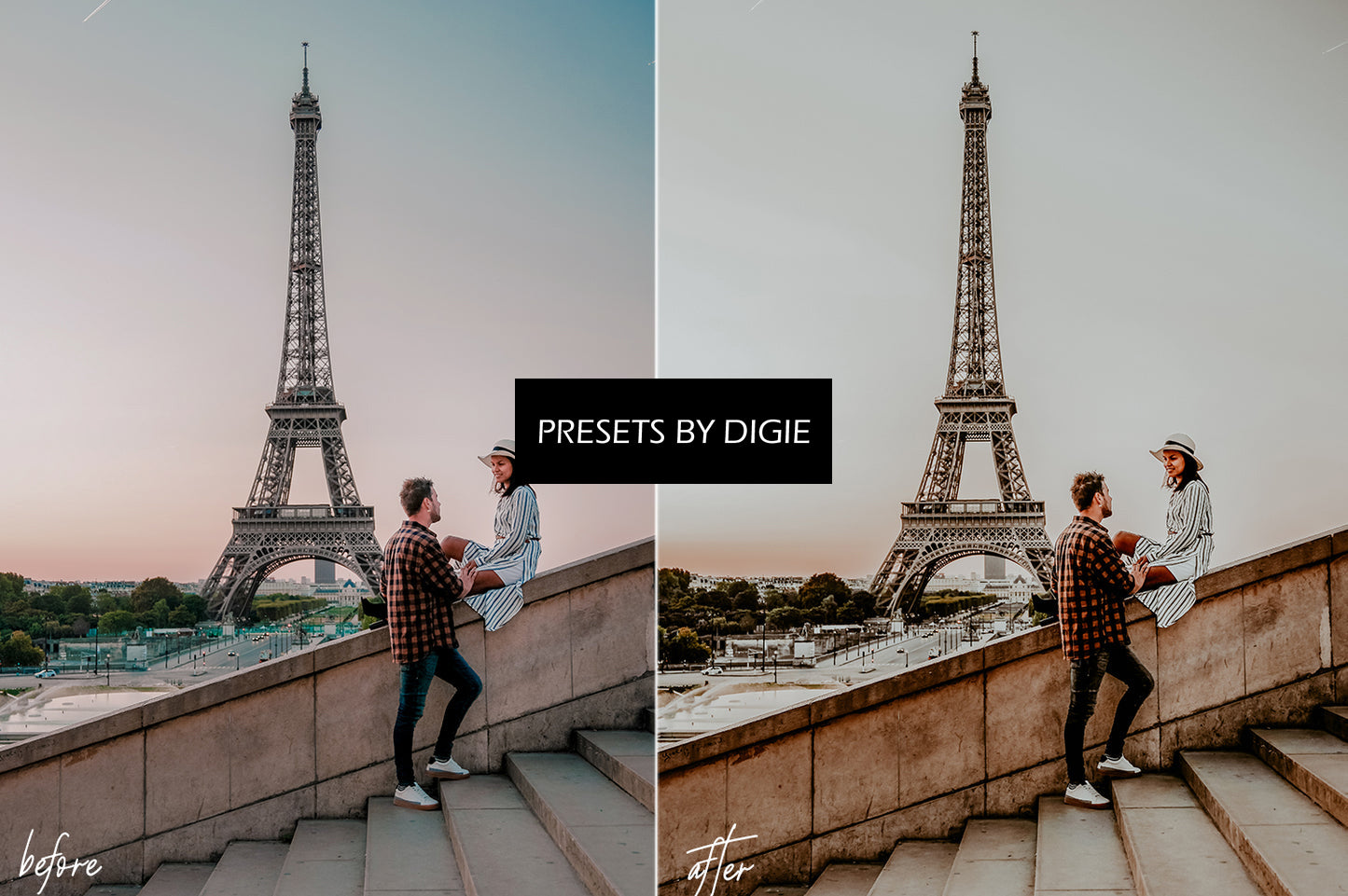 10 FALL IN PARIS LIGHTROOM MOBILE & DESKTOP PRESETS