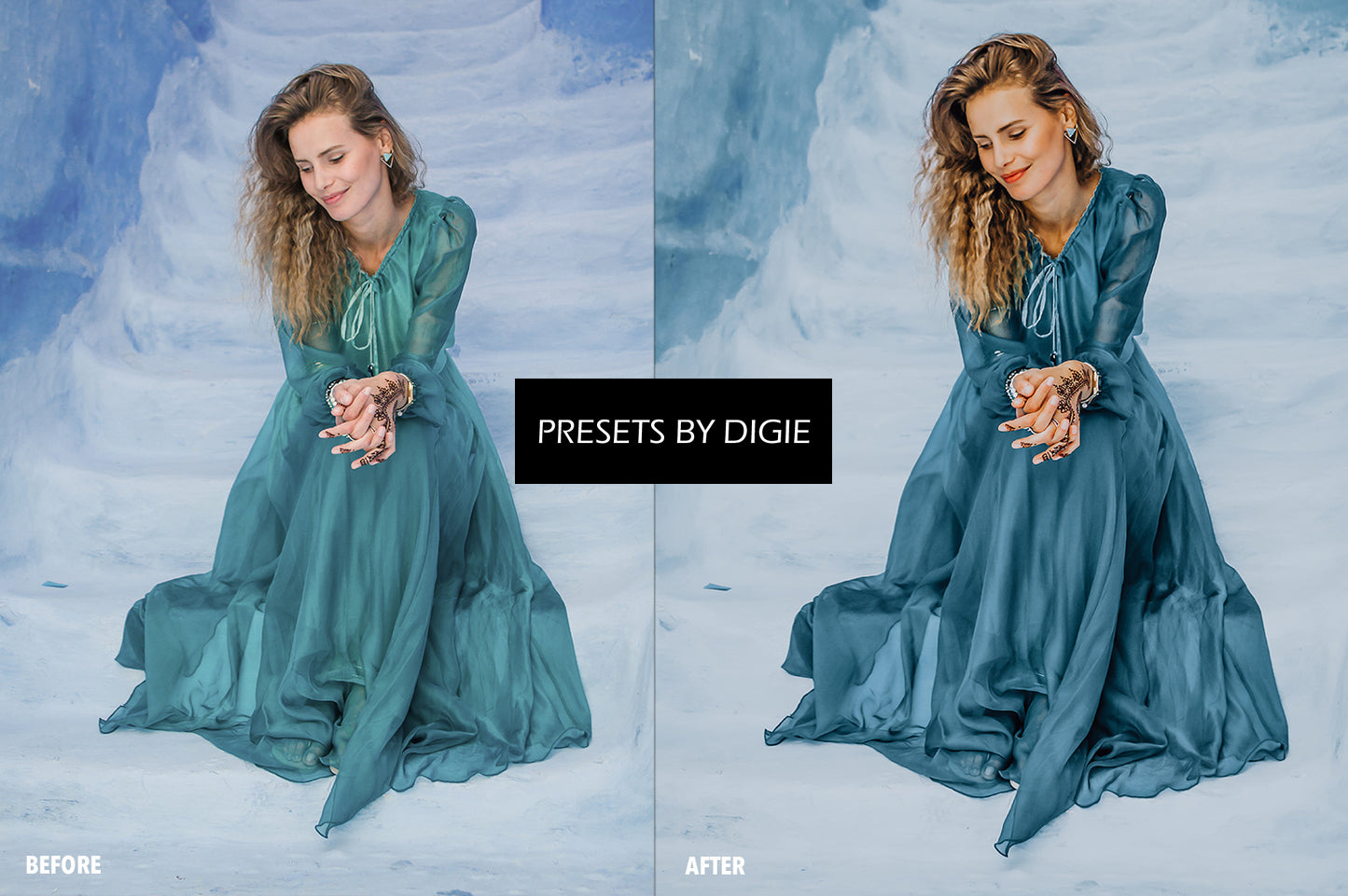 10 CLOUD BLUE LIGHTROOM MOBILE & DESKTOP PRESETS