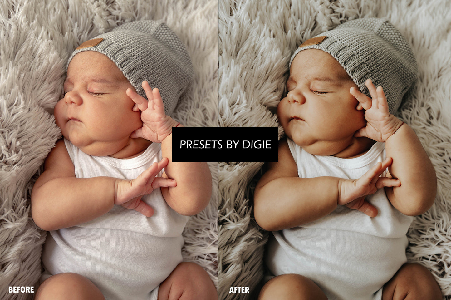 10 NEWBORN LIGHTROOM MOBILE & DESKTOP PRESETS