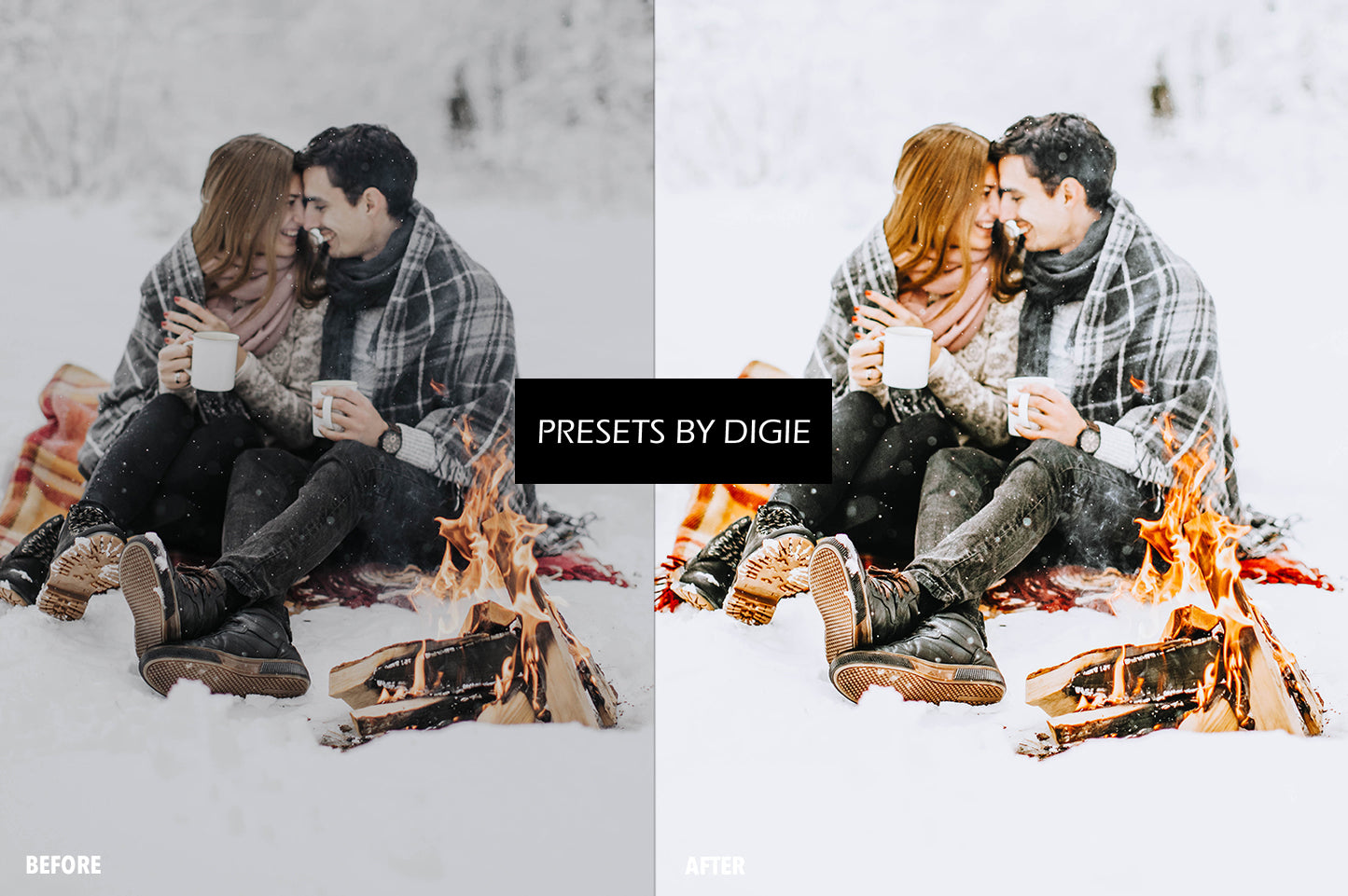 10 SNOW LIGHTROOM MOBILE & DESKTOP PRESETS