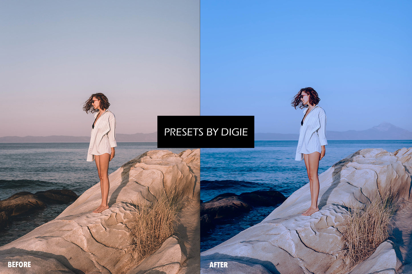 10 BLUE LIGHTROOM MOBILE & DESKTOP PRESETS