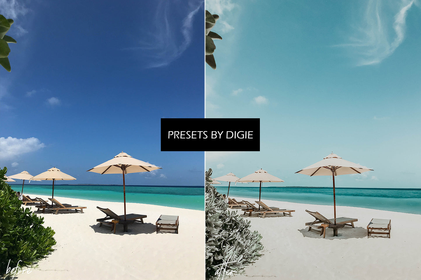 12 MALDIVES LIGHTROOM MOBILE & DESKTOP PRESETS