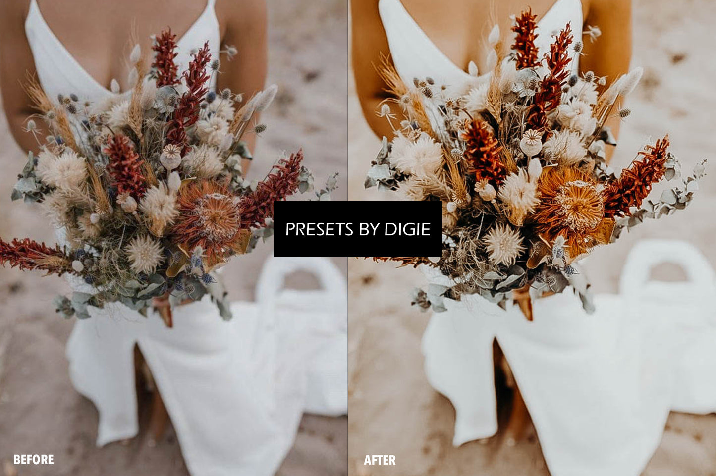 10 BOHO WEDDING LIGHTROOM MOBILE & DESKTOP PRESETS