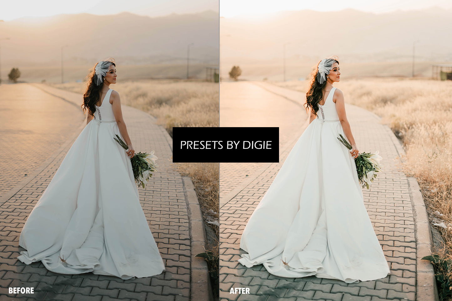 10 AIRY WEDDING LIGHTROOM MOBILE & DESKTOP PRESETS