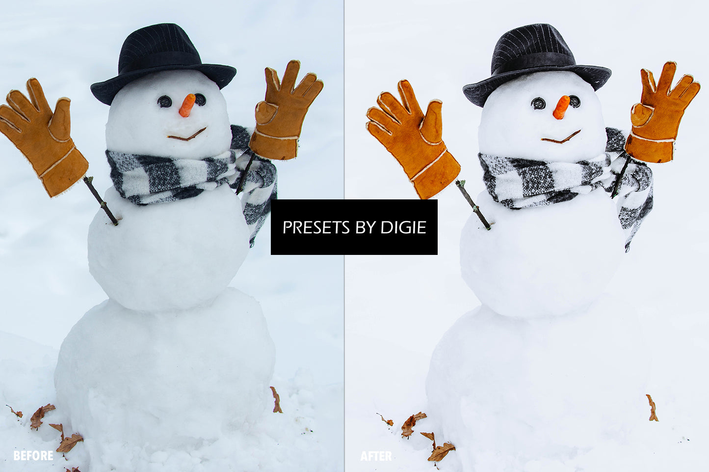 10 SNOW LIGHTROOM MOBILE & DESKTOP PRESETS