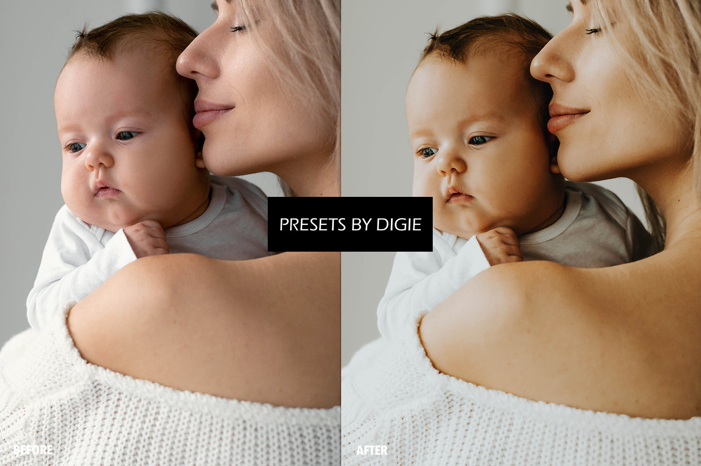 10 NEWBORN LIGHTROOM MOBILE & DESKTOP PRESETS