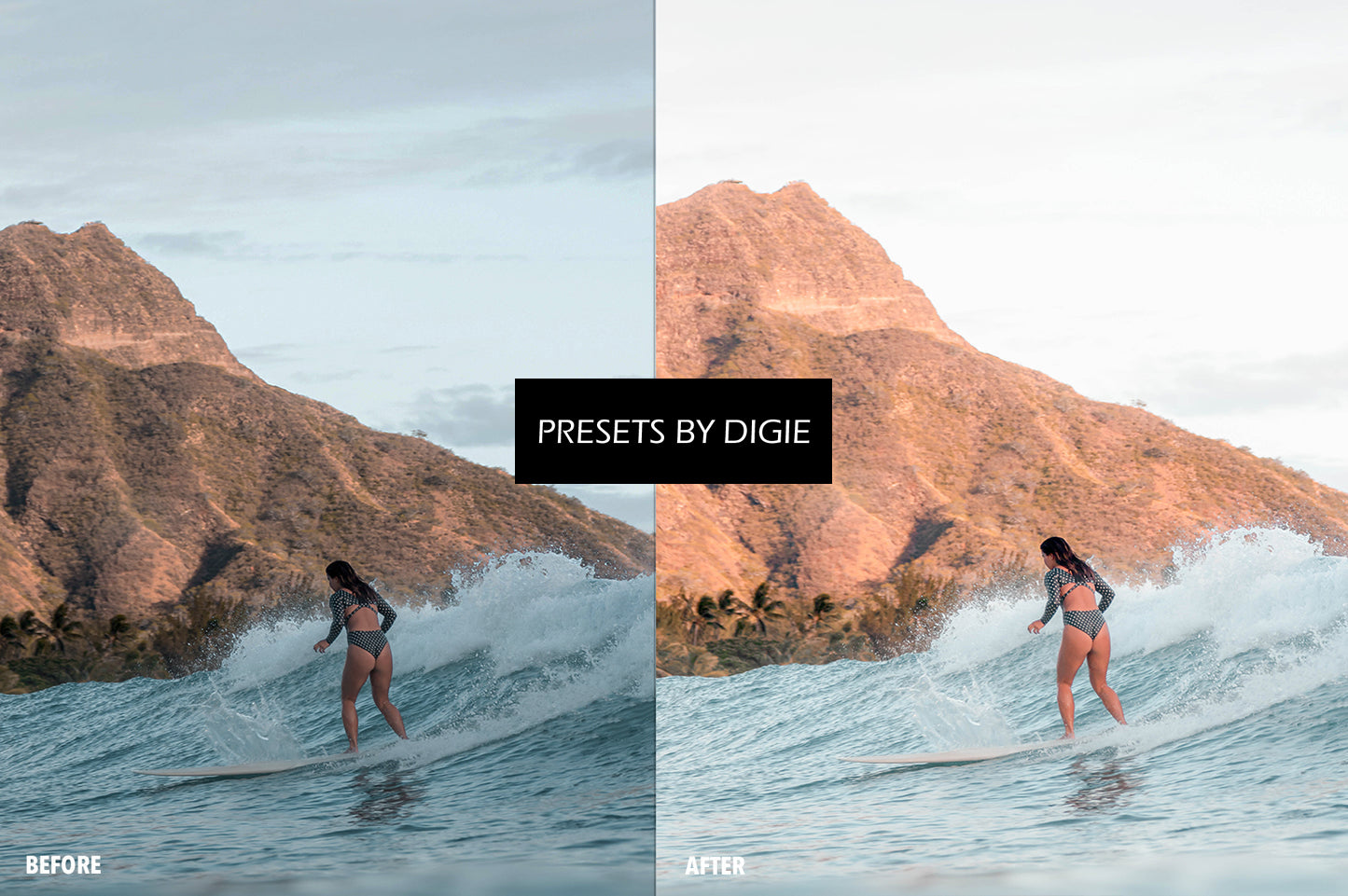 10 SUNSET LIGHTROOM MOBILE & DESKTOP PRESETS