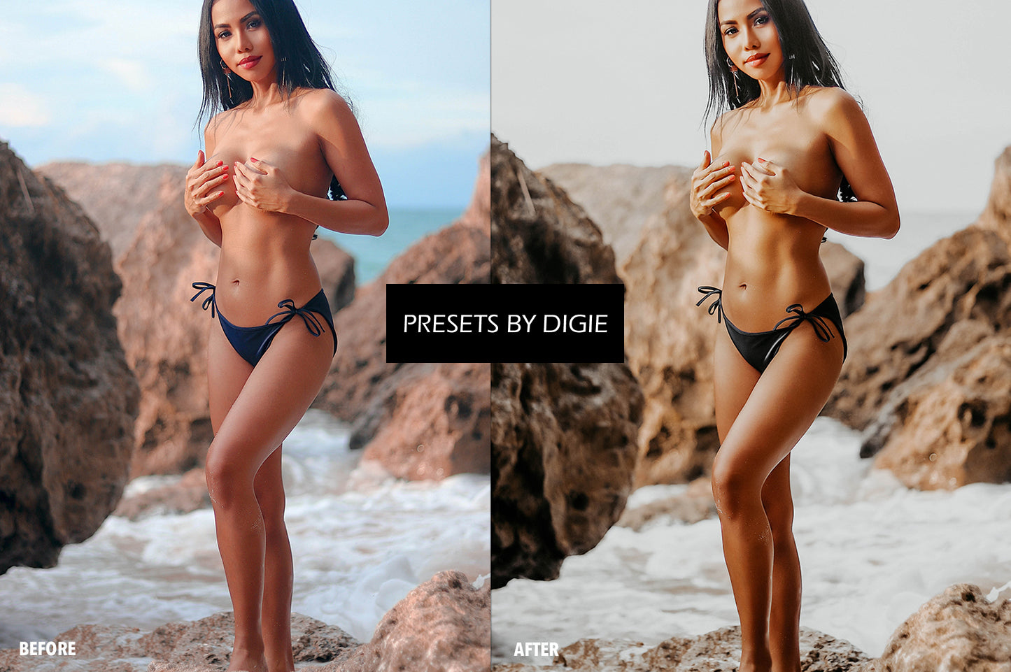 10 TANNED GLOWY SKIN LIGHTROOM PRESETS