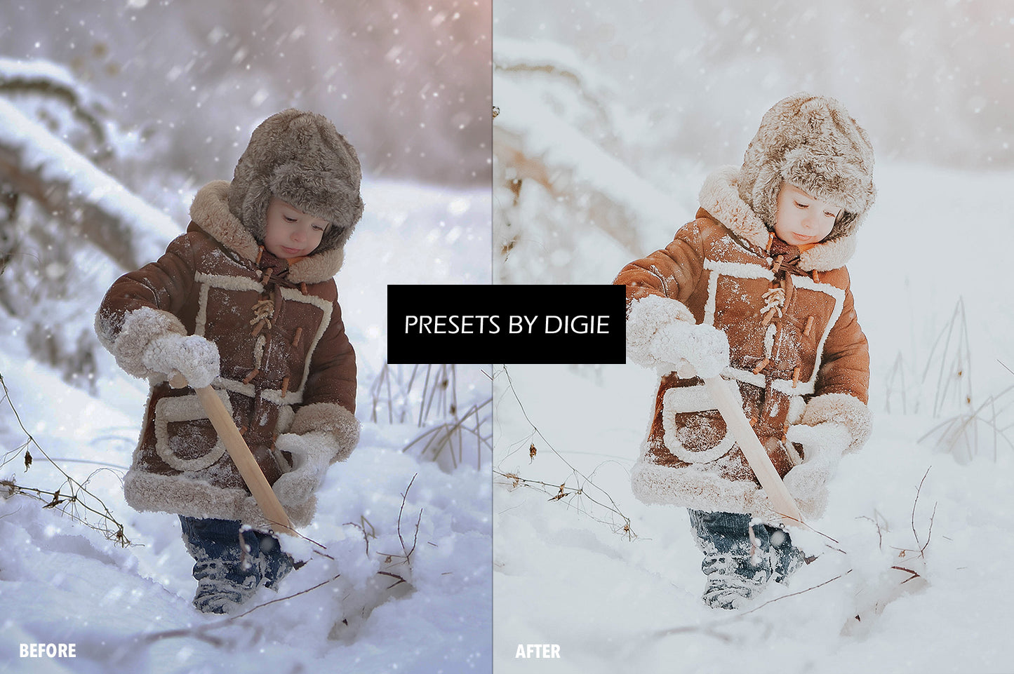 10 WHITE XMAS LIGHTROOM MOBILE & DESKTOP PRESETS