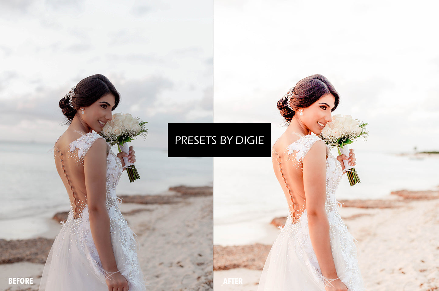 10 AIRY WEDDING LIGHTROOM MOBILE & DESKTOP PRESETS