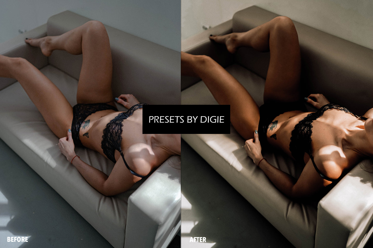 10 BOUDOIR LIGHTROOM MOBILE & DESKTOP PRESETS