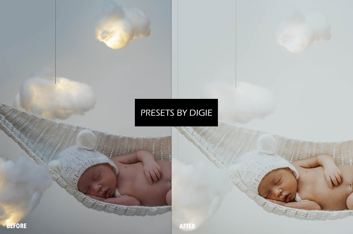 10 NEWBORN LIGHTROOM MOBILE & DESKTOP PRESETS