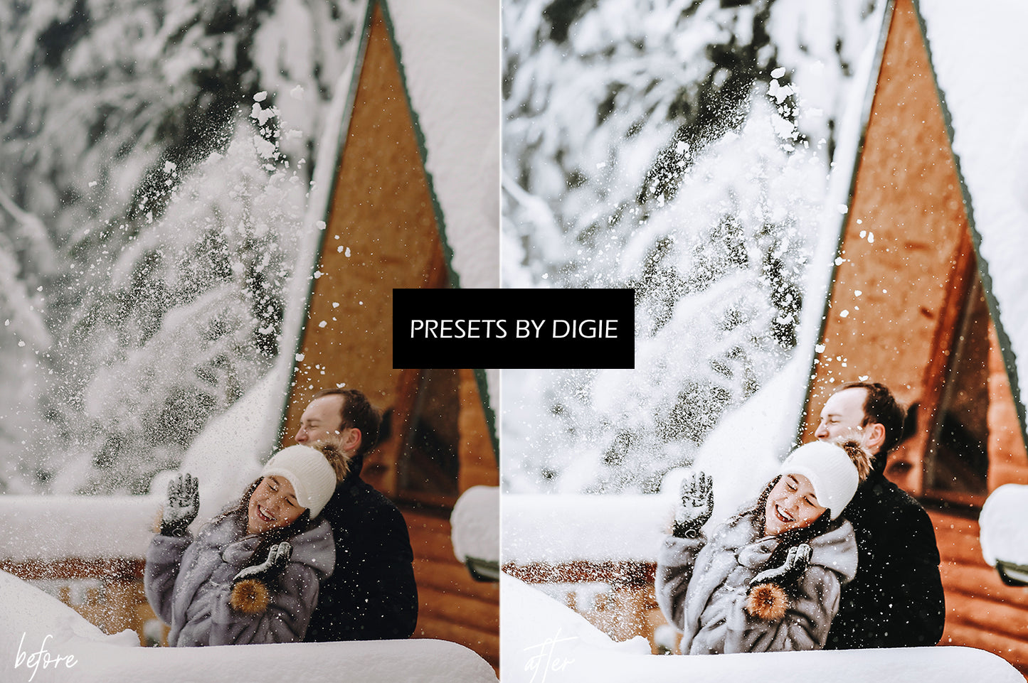 12 WINTER WONDERLAND LIGHTROOM MOBILE & DESKTOP PRESETS