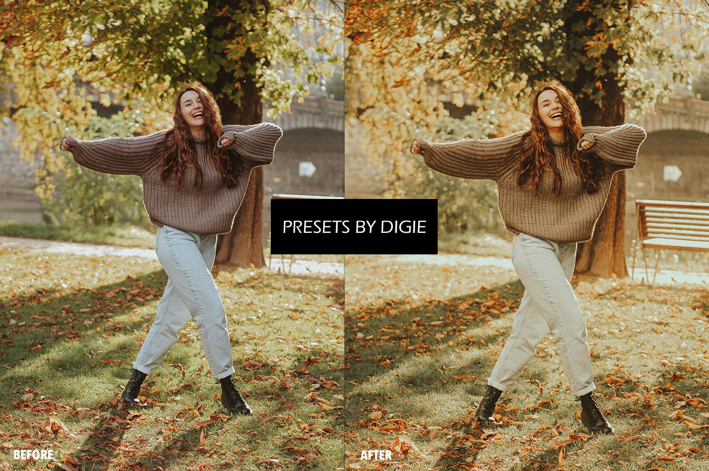 10 FALL FILM LIGHTROOM MOBILE & DESKTOP PRESETS