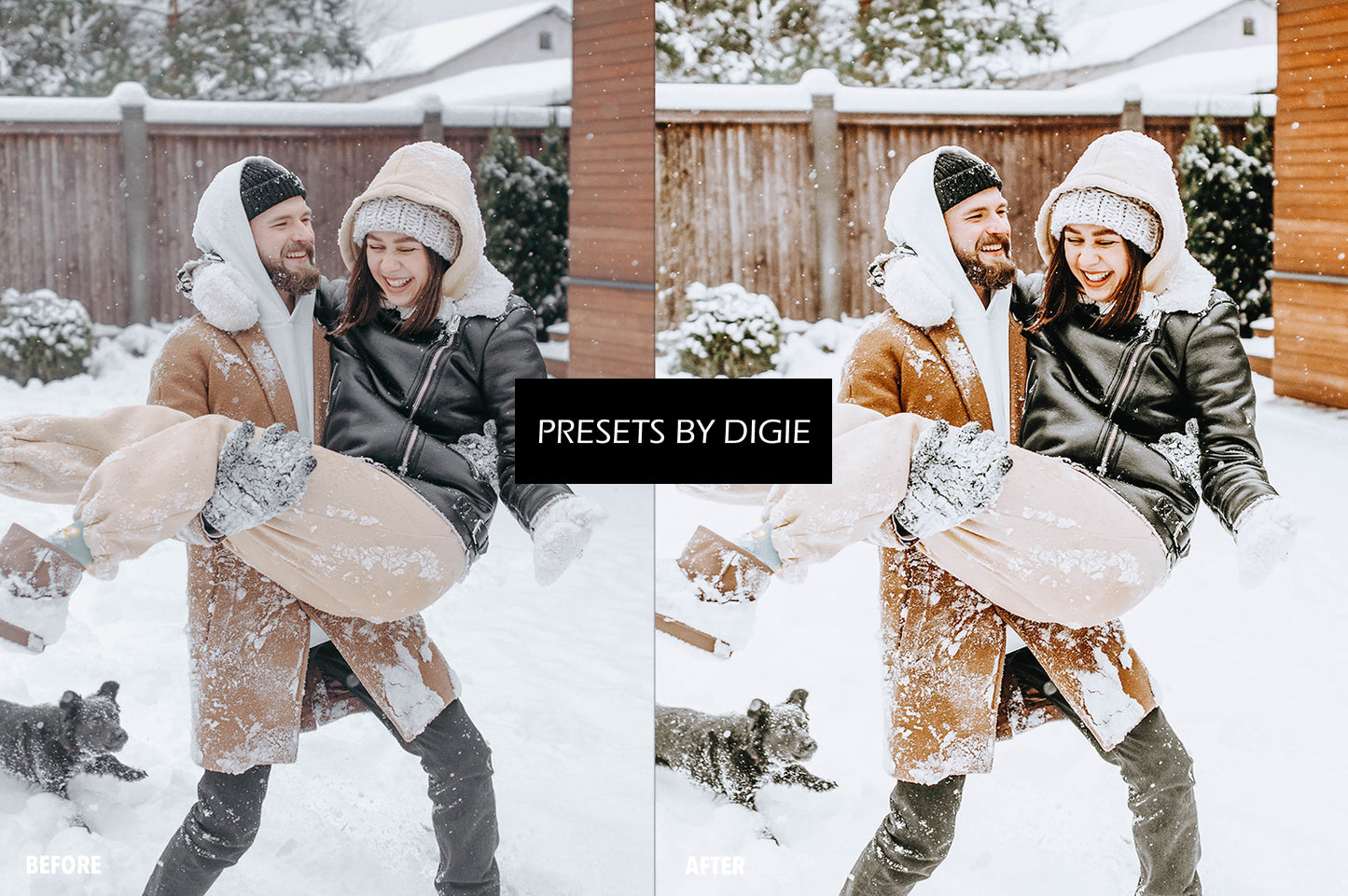 10 SNOW LIGHTROOM MOBILE & DESKTOP PRESETS