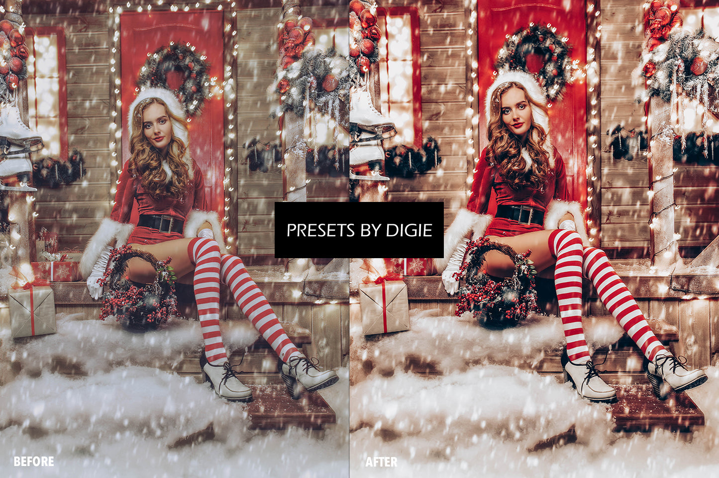 12 FESTIVE LIGHTROOM PRESETS