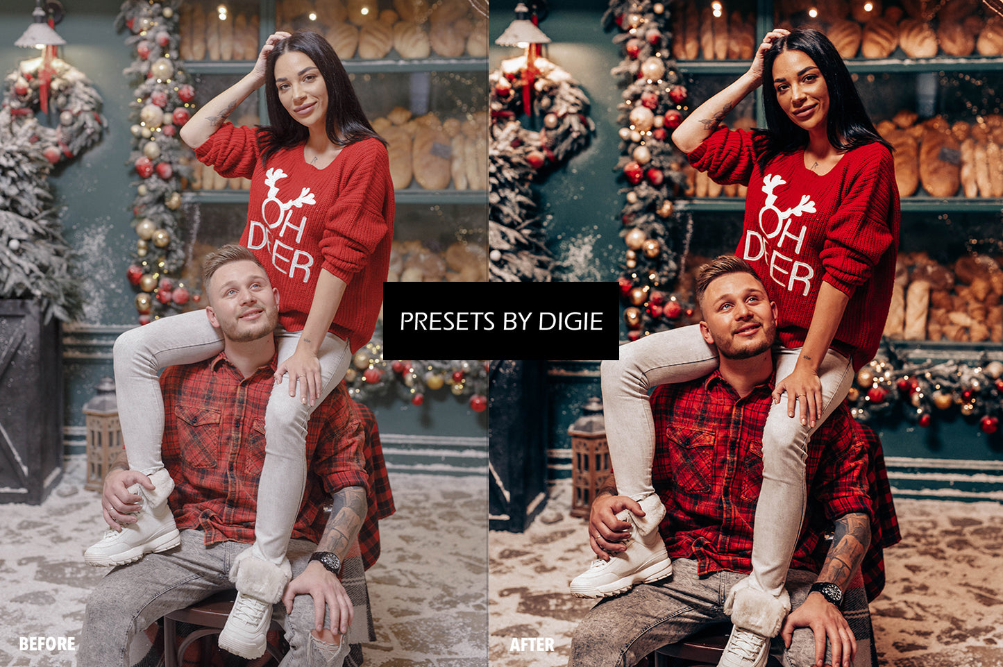 12 FESTIVE LIGHTROOM PRESETS