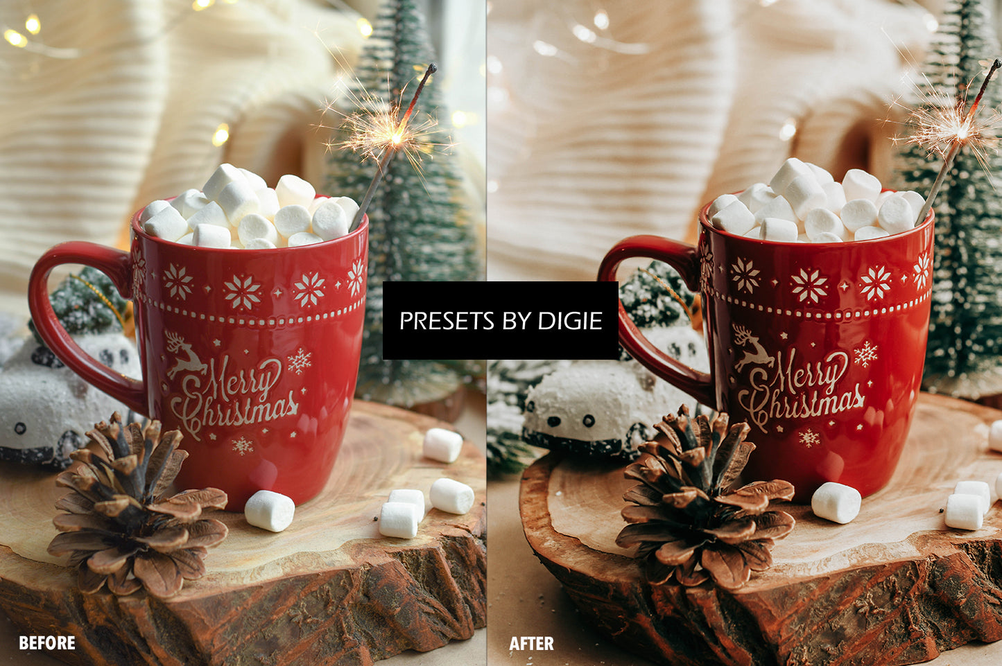 10 HOLIDAY LIGHTROOM MOBILE & DESKTOP PRESETS